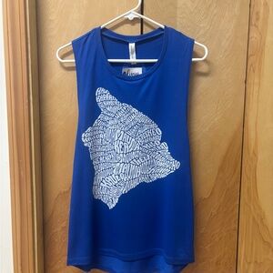 Bella Canvas Royal Blue Graphic Muscle Tee